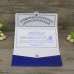 Business Invitation Card Customized Blue Wedding Invitation with Magnet Adsorption 